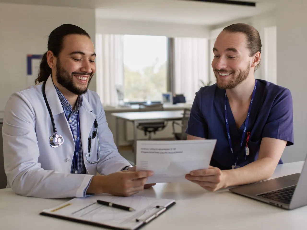 A credentialing specialist preparing a medical credentialing quote for a provider